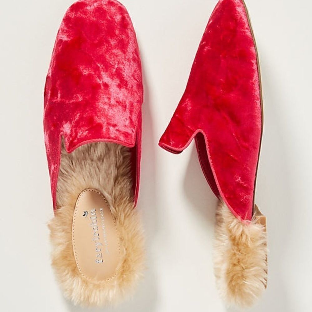 Anthropologie Faryl Robin
Ronda Velvet Slippers 